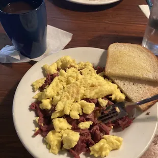 Corn beef hash