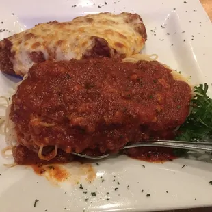 Chicken parmigiana