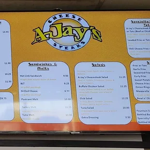 Menu (2 of 2) 2/20/2022