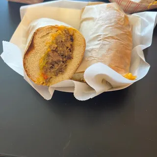 Pepper Steak Cheesesteak