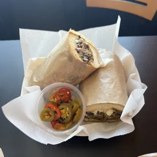 Mushroom Bell Pepper Cheesesteak