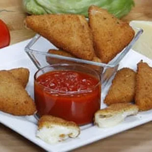 homemade provolone wedges!