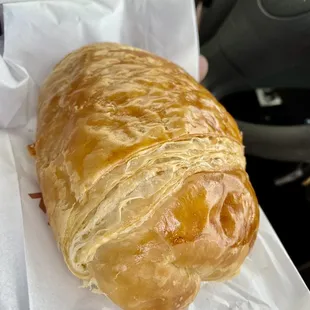  croissant in a wrapper