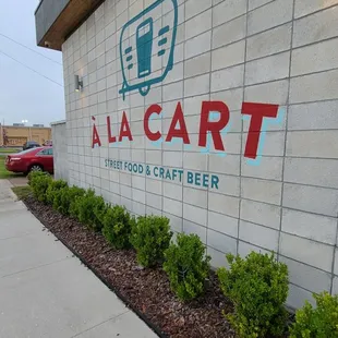 Front entrance of the building