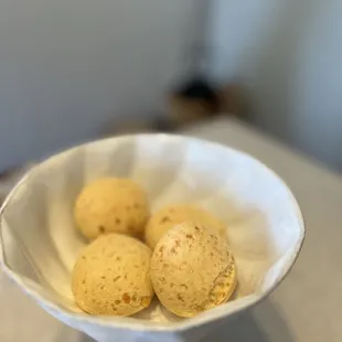 Pão de Queijo (Brazilian Cheese Bread made with fermented tapioca flour) Russian Buttercream