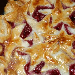 Star Spangled Sour Cherry Pie