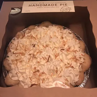 Toasted Coconut Cream Pie