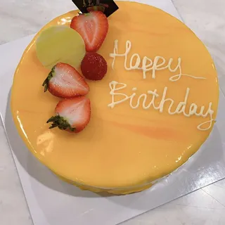 6" Mango Mousse Cake