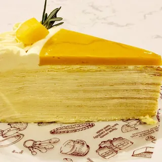 Mango Mille Crepe Cake