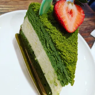 Matcha Double Cheesecake