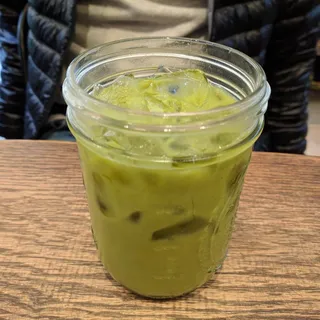 Iced Matcha Coconut Latte