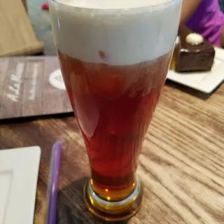 Milk Foam Rose Tea