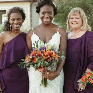 Corsages and bouquet