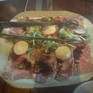 Wagyu Beef Carpaccio