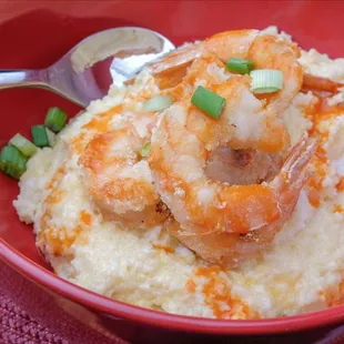 Shrimp &amp; Cheesy Grits