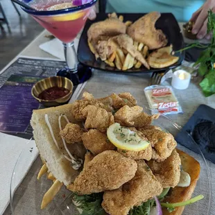Catfish Po Boy lunch special