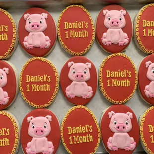 1 month celebration for Daniel