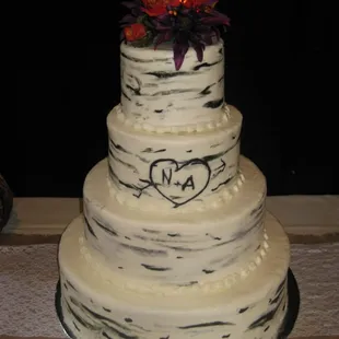 Birch Tree cake
