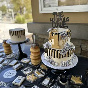 Notorious One cake and smash cake