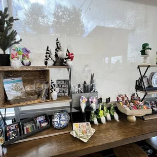 a variety of items on a table