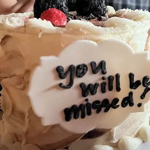 Chocolate cake-delicious!