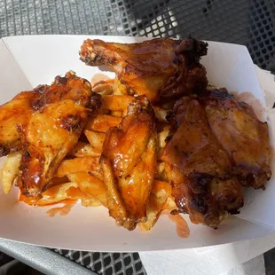Chicken wings combo with mild sauce
