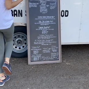 Menu, but likely changes!