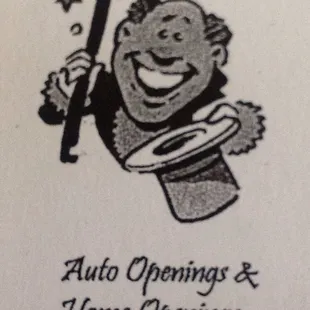 Not magic,just trained skilled Locksmithing, specializing in auto lockouts,and emergency broadside services.Call 402-440-7374