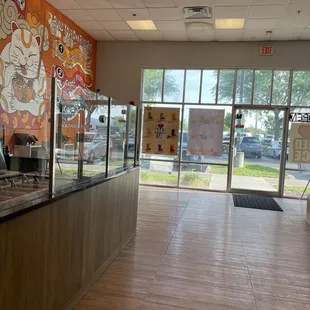 The place is very clean.