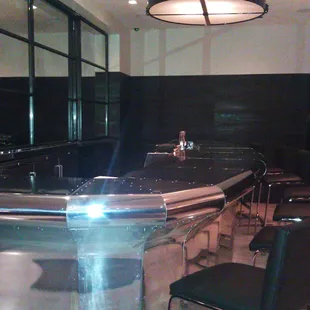 the bar (apologies for the flash - oh wait, no one's here)