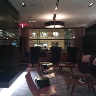 seating by what i presume is a fireplace