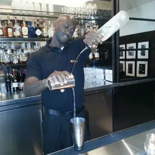 Mixing it up at the A-lounge