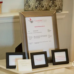 Loved the menu descriptions they provided!