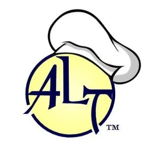 a chef hat and a logo