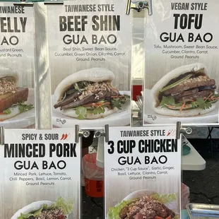 burgers, menu
