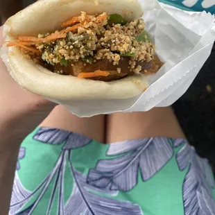 Pork belly gua bao bun