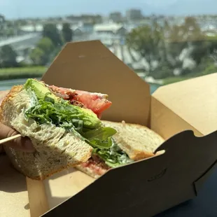 BLTA bacon lettuce tomato avocado