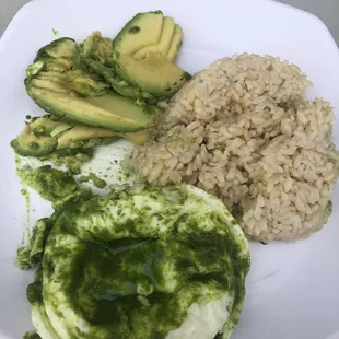 Pesto Egg Whites