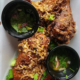 Thai style fried chicken