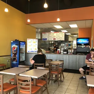 Inside of a matter of steak