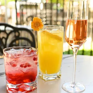 Cocktails and Mimosas
