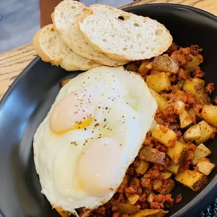 a plate of food