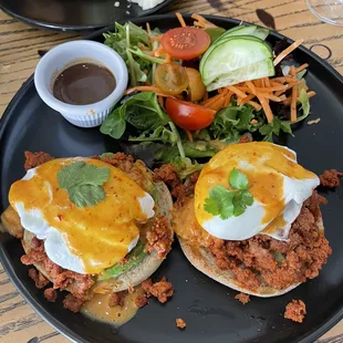 Chorizo Benedict