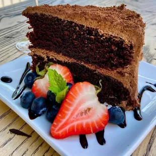 Devil&apos;s Food Chocolate Cake