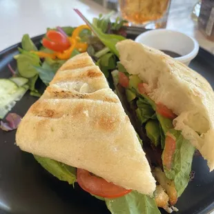 Bacon, Avocado and Tomato sandwich