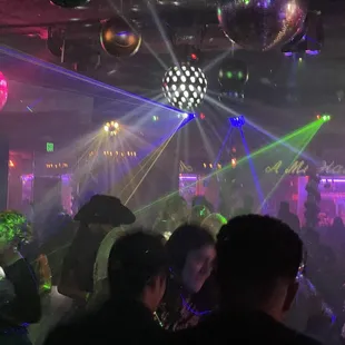 people dancing at a party