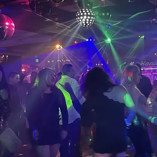 people dancing at a party