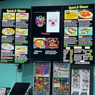 Their menu