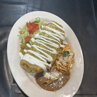 Chicken chimichanga