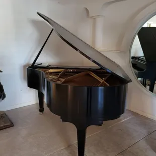 Baby grand piano